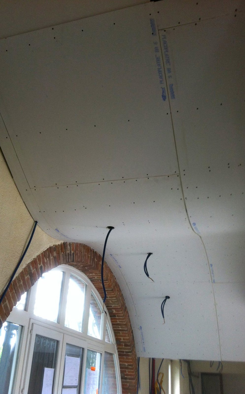 Plafond en vague