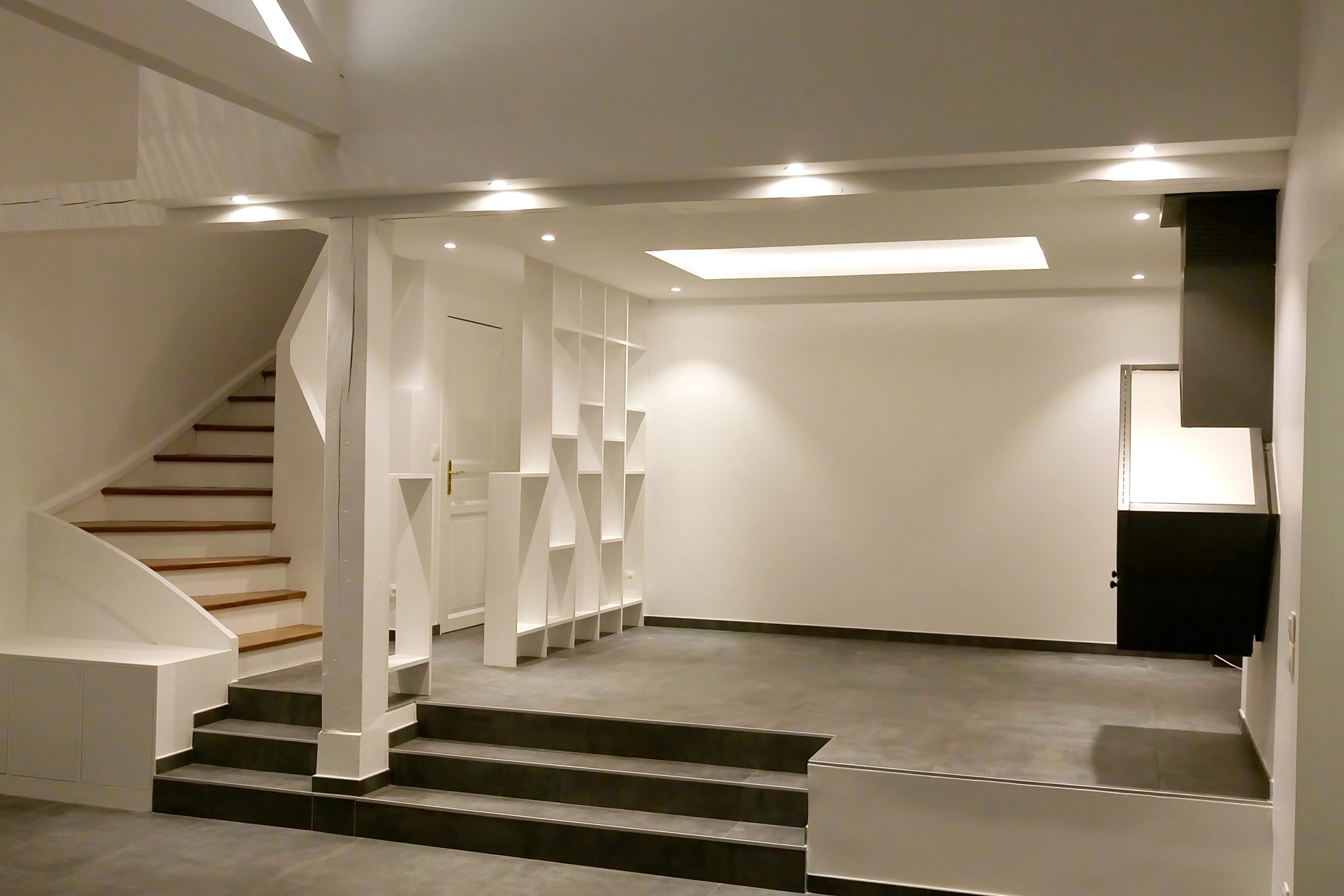 éclairage en bandeau led